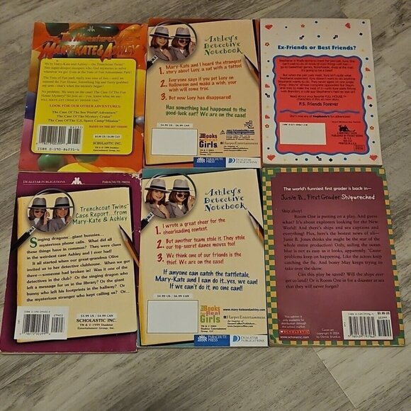 Chapter Book Lot Instant Library Girls Interest Babysitters Mary Kate Homeschool - Picture 6 of 12